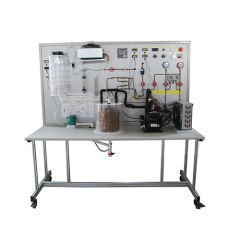 Trainer For Water Condensing Units Refrigeration Laboratory Equipment Teaching Equipment Vocational Training Equipment