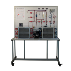 Système d'apprentissage du froid à cycle général avec système d'acquisition de données - Matériel pédagogique pour l'enseignement du froid scolaire