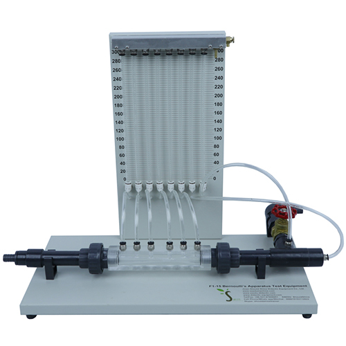 Bernoulli’s Apparatus Test Equipment Didactic Equipment Vocational Training Equipment Fluid Mechanics Lab Equipment