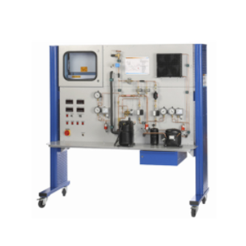 Efficiency Of Compressor Demonstration Unit Refrigeration Trainer Teaching Equipment Vocational Training Equipment