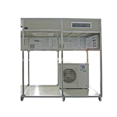 Model szkoleniowy do ćwiczeń z klimatyzatora jednokierunkowego z przyłączem sufitowym i sufitowym Sprzęt laboratoryjny do chłodnictwa Sprzęt edukacyjny Sprzęt dydaktyczny