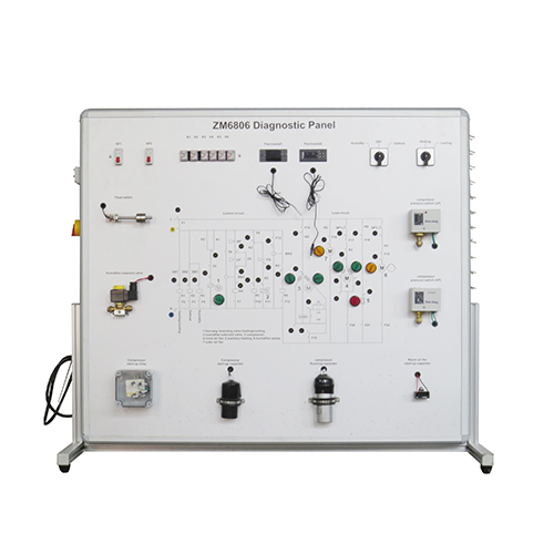 Équipement de formation professionnelle, panneau de diagnostic, formateur en réfrigération, équipement de formation professionnelle