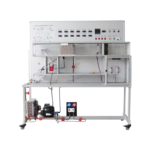 โมดูลเครื่องปรับอากาศ (เครื่องฝึกอบรม) อุปกรณ์เทคโนโลยีการศึกษา เครื่องฝึกอบรมระบบทำความเย็น อุปกรณ์การสอน