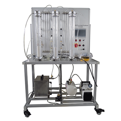 Fixed and Fluidised Bed Unit Didactic Equipment Vocational Training Equipment Fluid Mechanics Lab Equipment