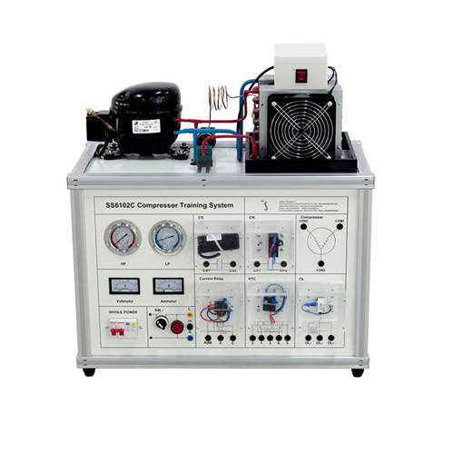 Compressor Training System Refrigeration Laboratory Equipment Teaching Equipment Vocational Training Equipment