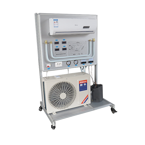 Single Split Type Cooling/Heating Air Conditioner Training System Teaching Equipment Refrigeration Trainer Didactic Equipment