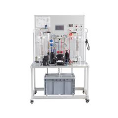 Banc de démonstration du cycle frigorifique, équipement pédagogique scolaire, formateur en réfrigération