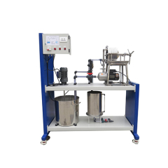 Filtre-presse à plaques et cadres - Matériel didactique - Matériel de formation professionnelle - Matériel de laboratoire de mécanique des fluides