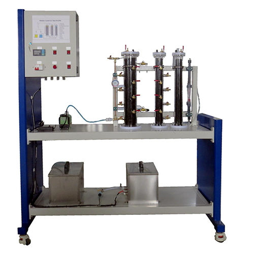 Equipamento Didáctico para Adsorção em Leito Fixo - Equipamento para Ensino Profissional - Equipamento para Laboratório de Mecânica dos Fluidos