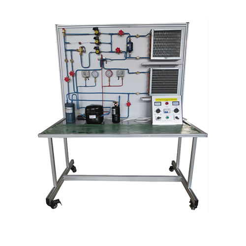 REFRIGERATION CYCLE AND HEAT PUMP SYSTEM R-134a Refrigeration Laboratory Equipment Teaching Equipment Vocational Training Equipment