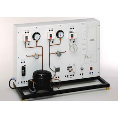 Raccordement électrique du compresseur frigorifique, équipement de laboratoire frigorifique, matériel pédagogique, matériel didactique