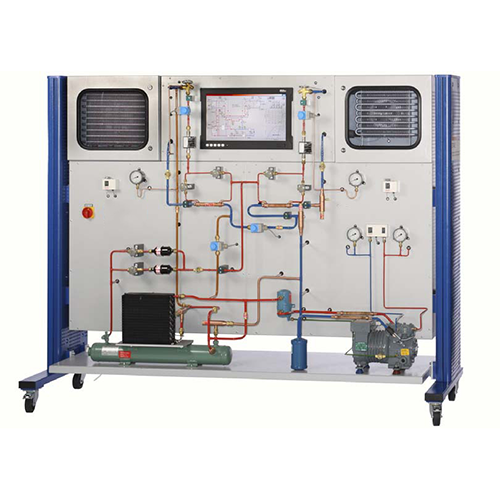 Capacity Control and Faults in Refrigeration System Didactic Equipment Refrigeration Laboratory Equipment Teaching Equipment 