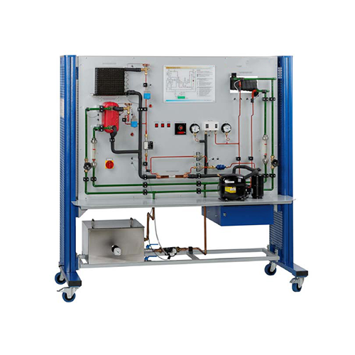 Wymienniki ciepła w obwodzie chłodniczym Sprzęt dydaktyczny Sprzęt laboratoryjny chłodnictwa Sprzęt dydaktyczny