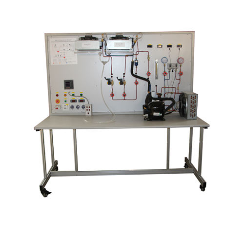 Split Unit Air Conditioner/Cooling Heating System Station Training Unit Teaching Equipment Air Conditioner Trainer Didactic Equipment
