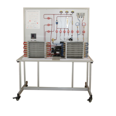 وحدة تدريب على نظام تكييف الهواء المنفصل / نظام التبريد والتدفئة / جهاز تدريب على مكيف الهواء العاكس