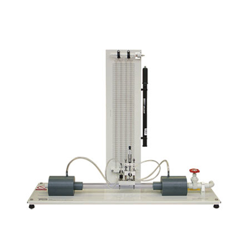 Appareil d'étalonnage de débitmètres - Matériel didactique - Matériel de formation professionnelle - Matériel de laboratoire de mécanique des fluides