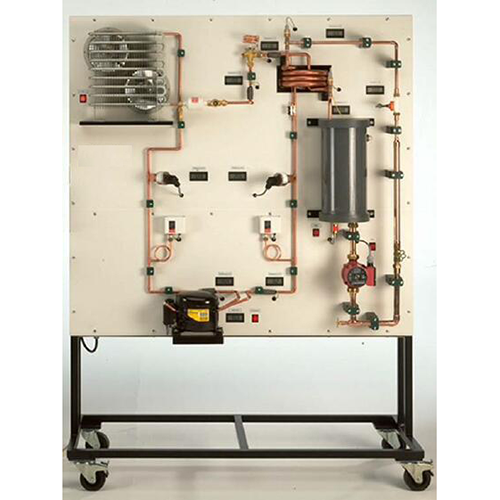 Refrigeration Circuit With Variable Load Refrigeration Trainer Didactic Equipment Teaching Equipment
