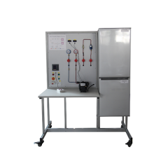 Réfrigérateur à deux portes domestique/de formation, équipement de laboratoire de réfrigération, équipement de formation professionnelle, équipement pédagogique