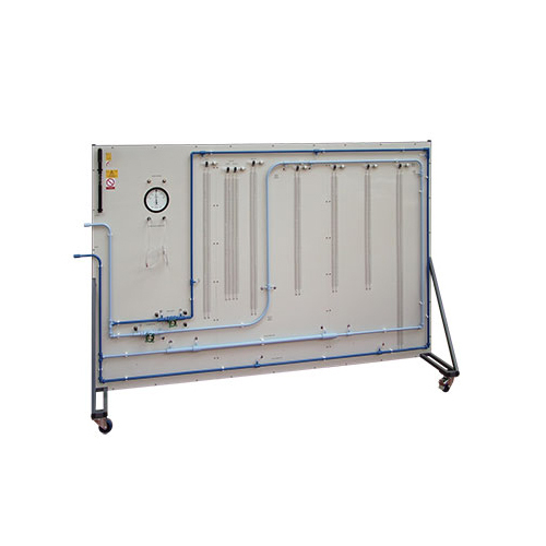 Kerugian Tekanan dalam Sistem Perpipaan: Peralatan Didaktik, Peralatan Pendidikan Kejuruan, Peralatan Laboratorium Mekanika Fluida