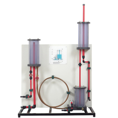 Hydraulic Cylinder - Pumping by Hydraulic Shock Didactic Equipment Vocational Education Equipment Fluid Mechanics Lab Equipment