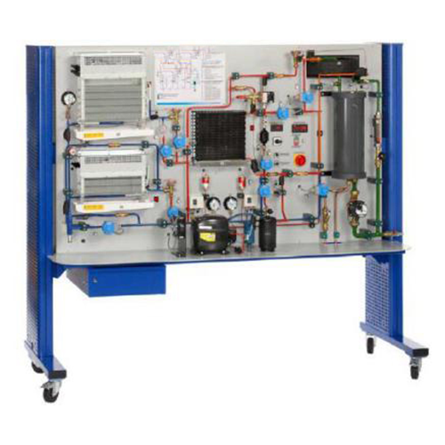 Heat Pump for Cooling and Heating Operation Refrigeration Laboratory Equipment Didactic Equipment Teaching Equipment
