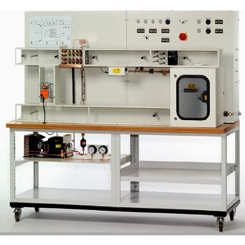 Modelo de sistema de aire acondicionado Equipo de enseñanza Entrenador de refrigeradores Equipo de formación profesional