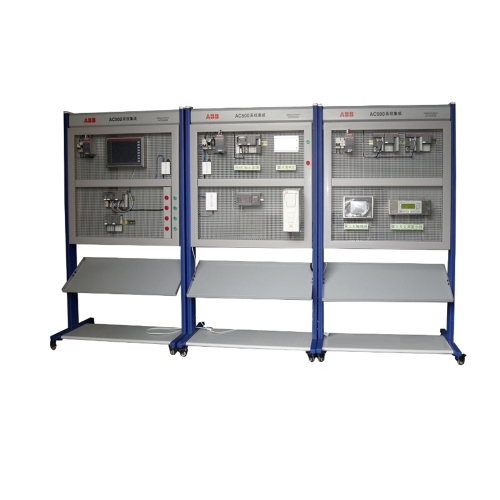 Estante de Exibição do Sistema de Automação ABB Bancada de Formação Escolar Equipamento de Laboratório Escolar Equipamento de Formação Elétrica Educacional