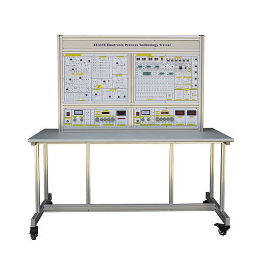 Electronic Process Technology Trainer Didactic Equipment School Equipment Training Electrical Training Equipment