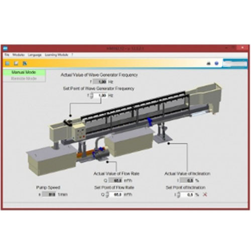System For Data Acquisition And Automation Fluids Engineering Training Equipment Teaching Equipment Didactic Equipment