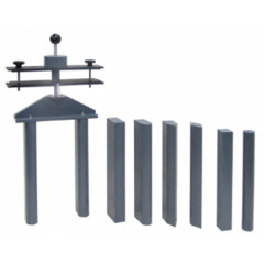 Set Of Piers, Seven Profiles Fluids Engineering Training Equipment Teaching Equipment Didactic Equipment