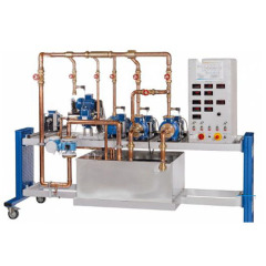 Comparison Of Pumps Fluids Engineering Training Equipment Teaching Equipment Didactic Equipment