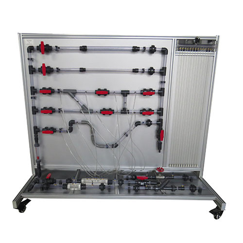 Energy Losses In Turns And Connections Fluids Engineering Training Equipment Teaching Equipment Didactic Equipment