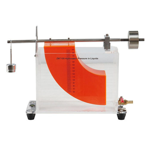 Hydrostatic Pressure in Liquids Fluids Engineering Training Equipment Teaching Equipment Didactic Equipment