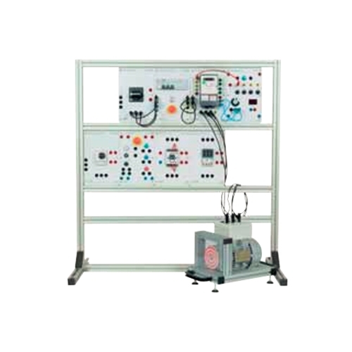 Training Bench Of A Dimmer (Single Phase / 3 Phases) With Load Vocational Trainer Workbench Equipment Educational Technology Electrical Training Equipment