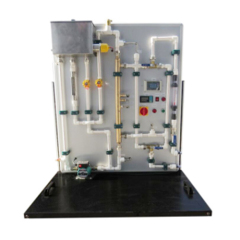 Heat Transfer in a Tubular Heat Exchanger Didactic Equipment School Equipment Training Thermal Training Equipment