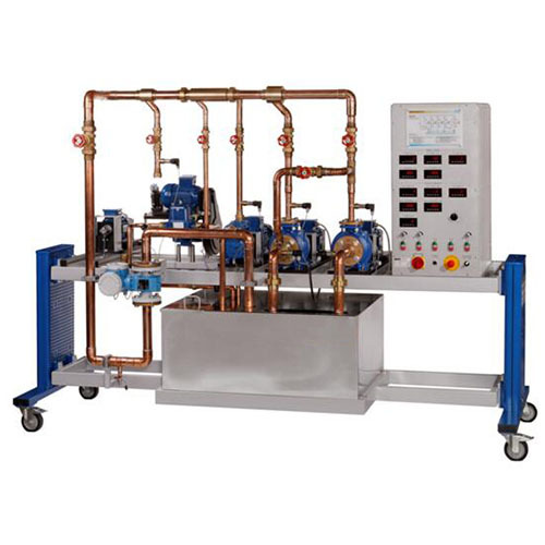 Comparison Pump Fluids Engineering Training Equipment Teaching Equipment Didactic Equipment
