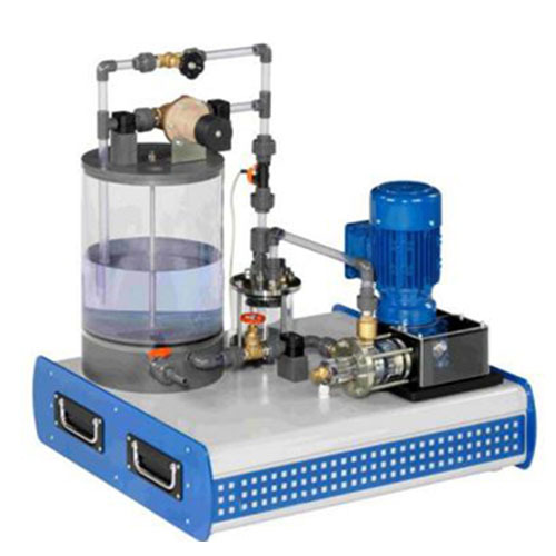 Experiments with a Piston Pump Fluids Engineering Training Equipment Teaching Equipment Didactic Equipment
