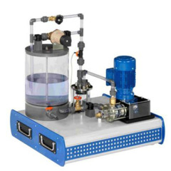 Experiments with a Piston Pump Fluids Engineering Training Equipment Teaching Equipment Didactic Equipment