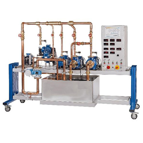 Banc d'étude de pompe volumétrique à huile – Équipement de formation en génie des fluides – Matériel pédagogique et didactique