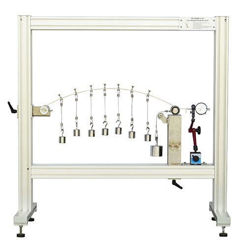 Two Hinged Parabolic Arch Mechanical Trainer Educational Equipment Vocational Training Equipment