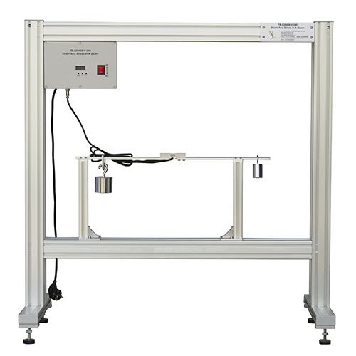 Strain And Stress In A Beam Mechanical Trainer Teaching Equipment Didactic Equipment