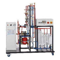 Central Geo Thermal Heating System Vocational Trainer Workbench Educational Laboratory Bench Thermal Training Equipment