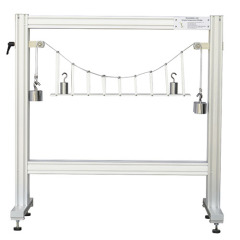 Simple Suspension Bridge Mechanical Trainer Teaching Equipment Didactic Equipment