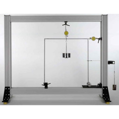 Deflections And Reactions Of Frames Mechanical Trainer Teaching Equipment Didactic Equipment