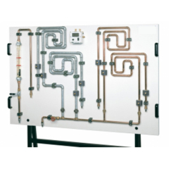 Losses In Pipe Bends Installation Technology Vocational Trainer Workbench Educational Laboratory Bench Thermal Training Equipment