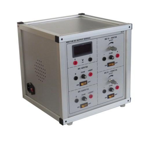 Modul Output DC Meja Kerja Jurulatih Vokasional Bangku Makmal Pendidikan Peralatan Latihan Elektrik