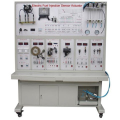 Electronically Controlled Fuel Injection System Sensor Actuator Bench Automotive Trainer Teaching Equipment Didactic Equipment