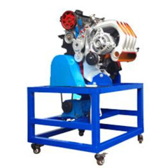 Gasoline Engine Cutting Model With Electrical Motors Movement Automotive Trainer Teaching Equipment Didactic Equipment