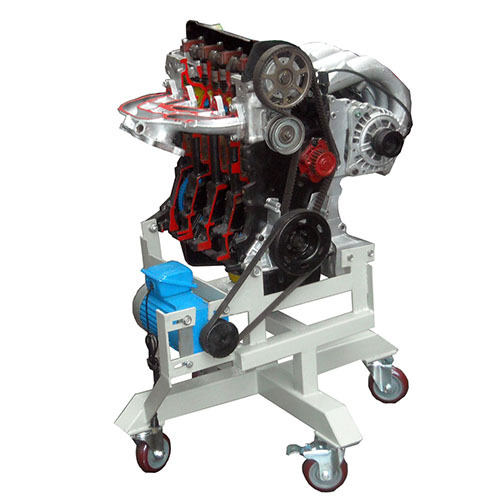 Motorcycle Lift 2 Strokes Teaching Model Automotive Trainer Teaching Equipment Didactic Equipment