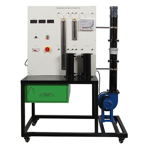 Characteristic Variables of a Radial Fan Thermal Lab Equipment Teaching Equipment Didactic Equipment